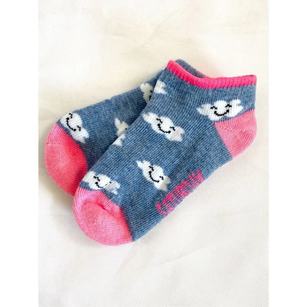 3/$30 NEW Toddler 7-8.5 Day of the Week Multi Color Patterned Socks